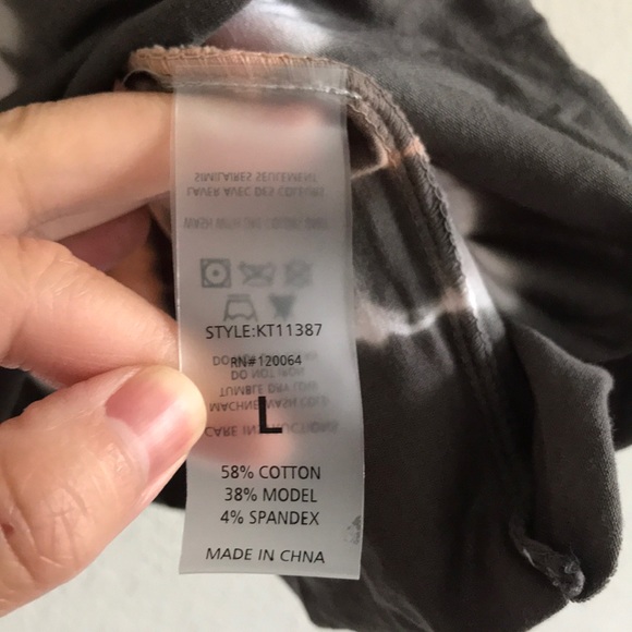 Tie dye cropped tee - Picture 7 of 7